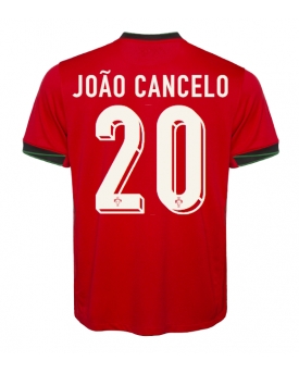 Portogallo Joao Cancelo #20 Maglia Gara Casa Repliche Europei 2024